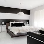 çift ​​kişilik yatak minimalizm