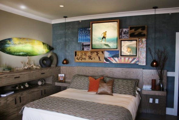 beach-style teen bedroom