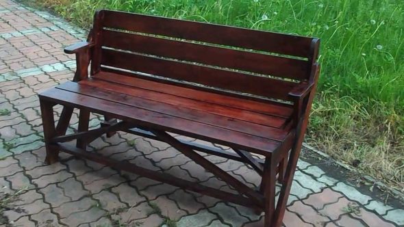 table bench dark color transpormer