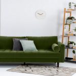 yeşil kanepe oturma odası