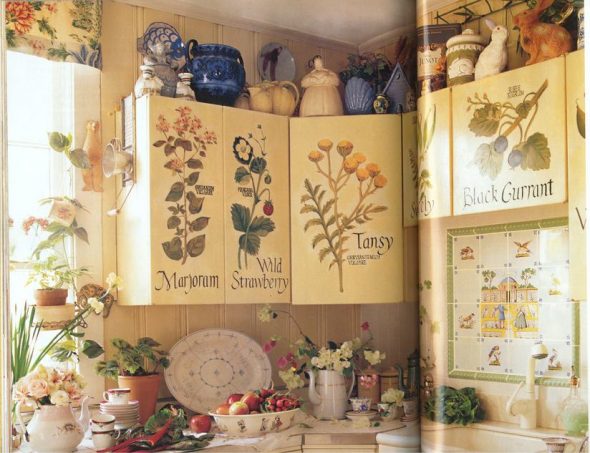 DIY virtuvės dekoras