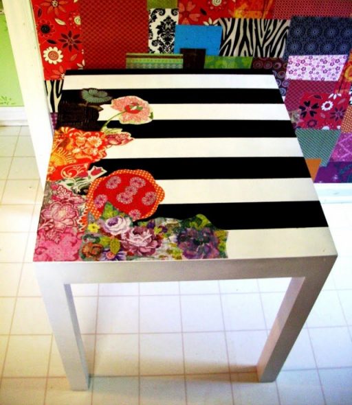 DIY Kuhinjski stol dekor