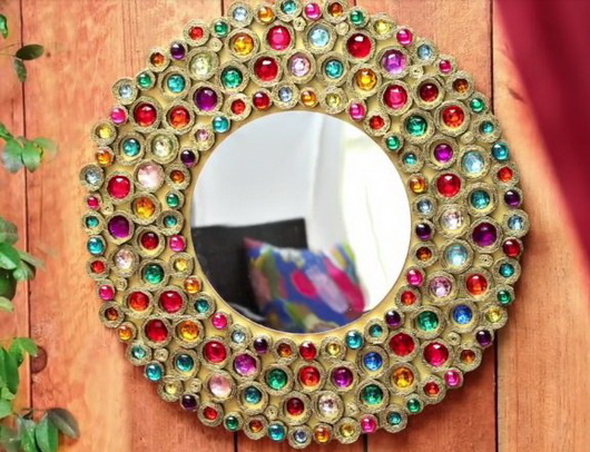Decor mirrors in boho style do it yourself