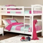 Children's bunk bed Sphinx from solid beech to the size of the mattress