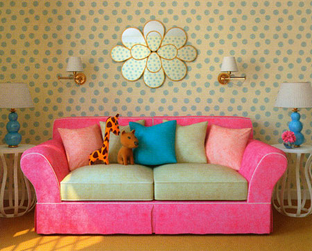 Sofa pour chambre d'enfant photo