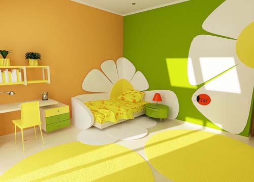 Suunnittele valoisa lasten huone