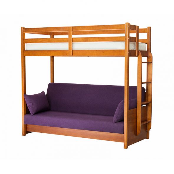 Łóżko piętrowe - sofa