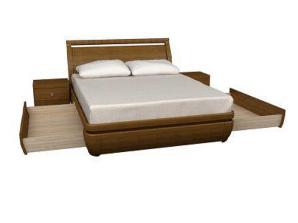 Double bed from the array