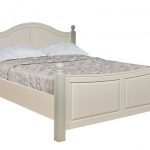 Double bed mula sa pine Ivala-160