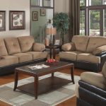 Brown modern sofa for home