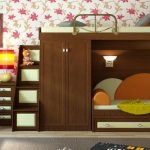 Loftowe łóżko dla dwójki dzieci - efektywne wykorzystanie przestrzeni
