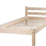 Łóżko wykonane z litego drewna 80x200 cm