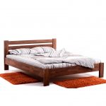 Naturalne drewniane łóżka