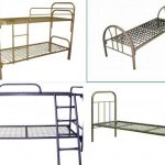 Metal bunk beds-option
