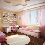 Gentle, stylish and comfortable - children's design ideas for girls