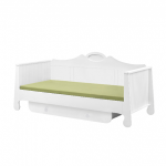 Nastoletnie łóżka w kolorze białym