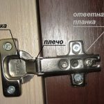Furniture hinge adjustment screws