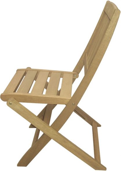 Folding chair for giving