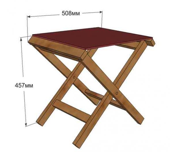 Folding high chair do it yourself