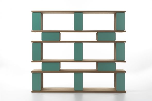 Shelves made of cardboard - stylish, practical