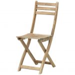 Foldable wood folding chair