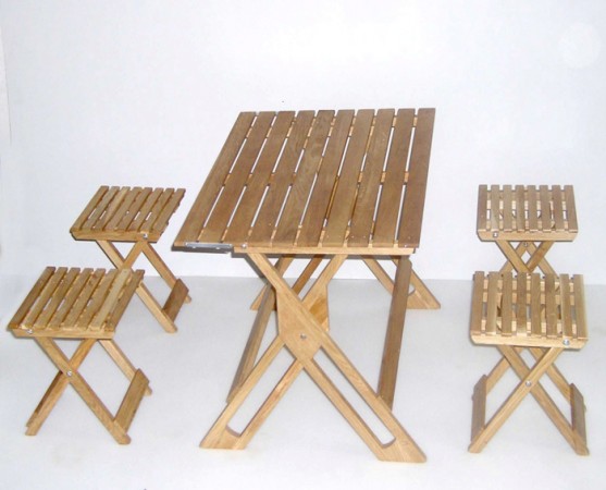 DIY stół piknikowy