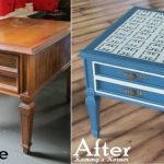 Stencil painting furniture