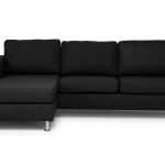 Corner sofa na may Theo leather mechanism