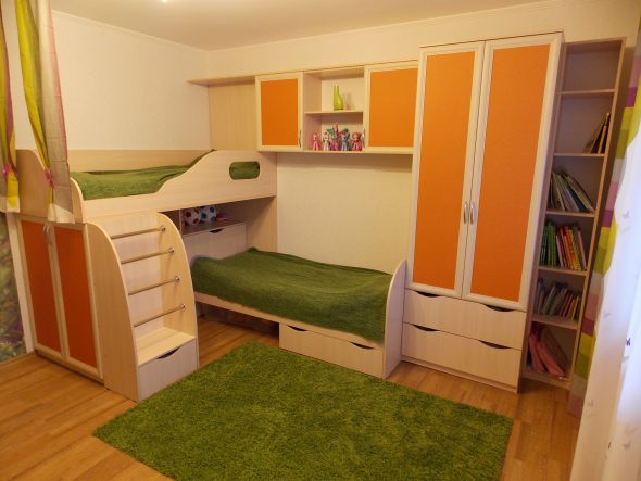 غرفة الأطفال لطفلين