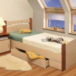 children's single beds with drawers