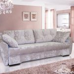 Eurobook sofa sa living room