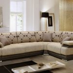 beige corner sofa