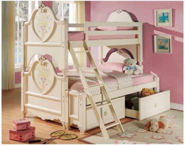 bunk bed para sa teenage girls