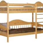 bunk bed of pine