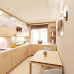 kitchen cabinets in a narrow kitchen