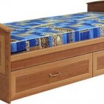 children's bed DVA with drawers and mattress