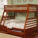 wooden bed photo