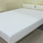 bed with mattress photo