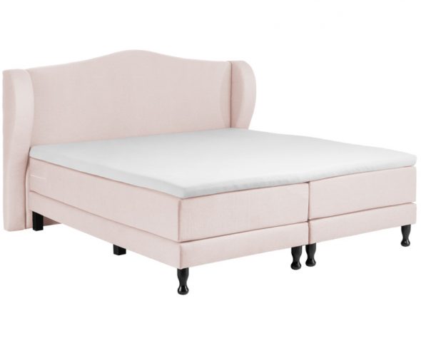 Łóżko Provence w kolorze różowym
