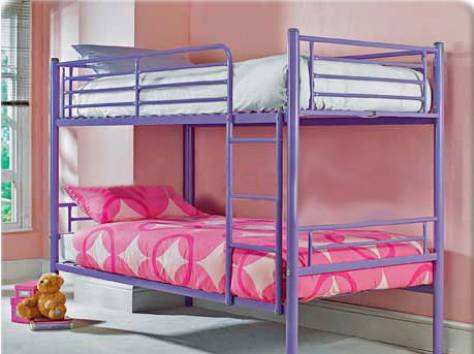 metal beds, picture