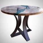 round table-epoxy resin