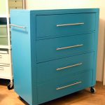 chest of drawers turquoise