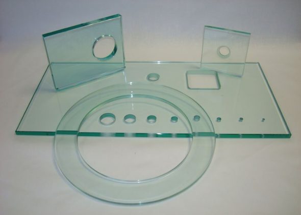 drilled glass