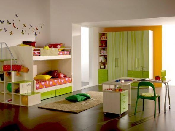 arrangement of children's furniture