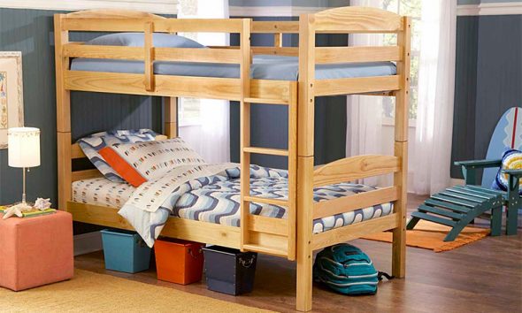 make a children's bunk bed