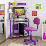 Lilac chair for schoolchild