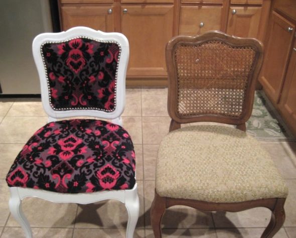 önce ve sonra sandalye