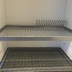 metal dish rack
