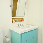 stand under the sink turquoise