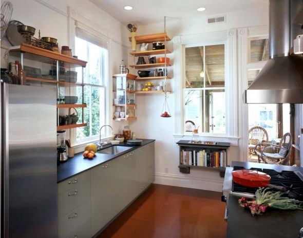 kitchen corner shelves